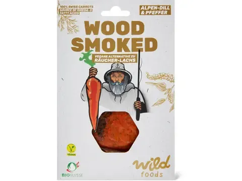 Wildfoods · Alternative au saumon fumé · Bio, Wood Smooked, végétalien 130g
