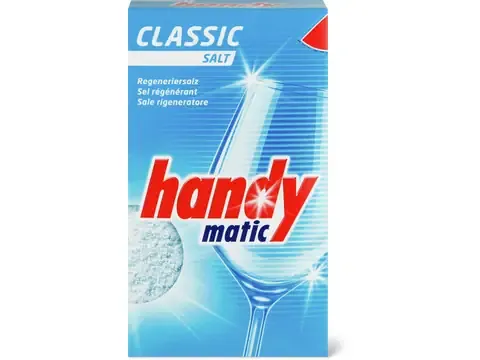 Handymatic Classic · Sel régénérant 1kg