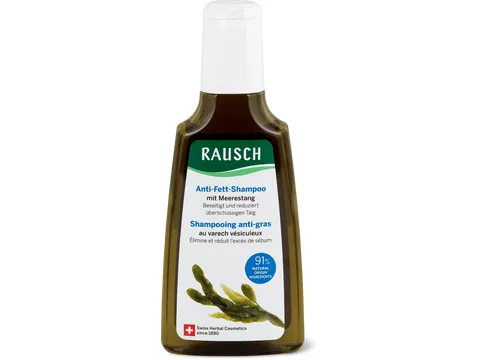 Rausch · Shampooing anti-gras au varech · cheveux normaux ou rapidement gras 200ml