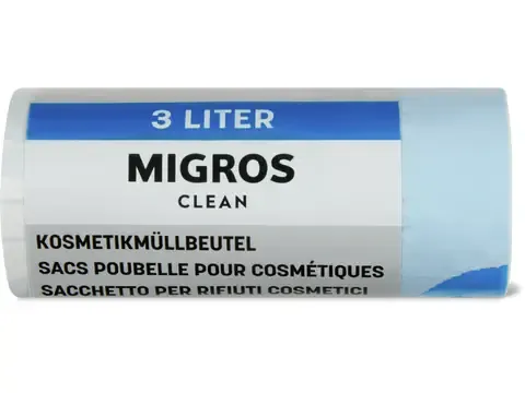 Clean · Sacs poubelle pour cosmétiques · Rouleau, 3l  20pces