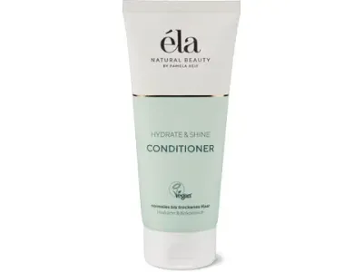 Éla Natural Beauty · Hydrate &amp; Shine Conditioner · cheveux normaux à secs, végétalien 200ml