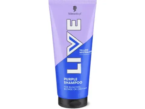 Schwarzkopf · Shampooing LIVE Silver · cheveux blonds, gris ou blancs 200 ml