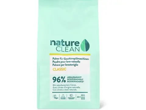 Nature Clean · Poudre pour lave-vaisselle Classic 1.08kg