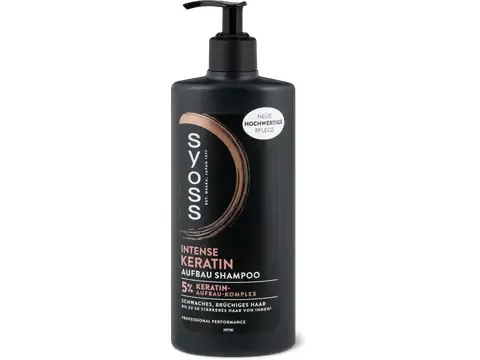 Syoss · Shampooing Intense Keratin · Cheveux cassants 440 ml