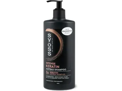 Syoss · Shampooing Intense Keratin · Cheveux cassants 440 ml