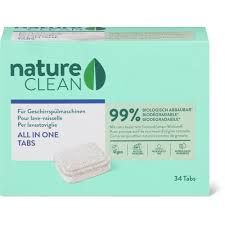 Nature Clean · All in One Tabs · végétalien 34pces