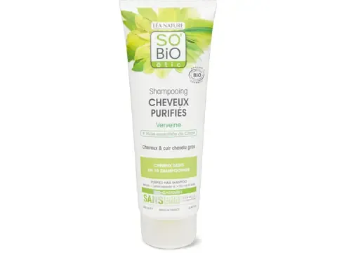 Sobio Etic · Shampooing Cheveux purifiés · Verveine 250ml