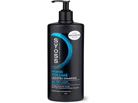 Syoss · Shampooing Volume intense · cheveux fins et plats 440 ml