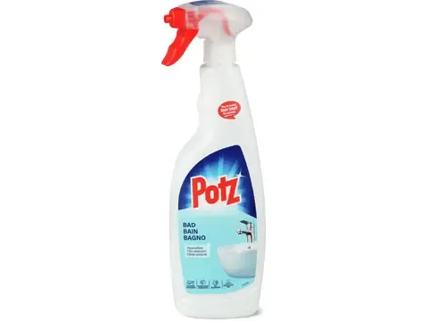 Potz · Nettoyant salle de bain · Effet déperlant 750ml
