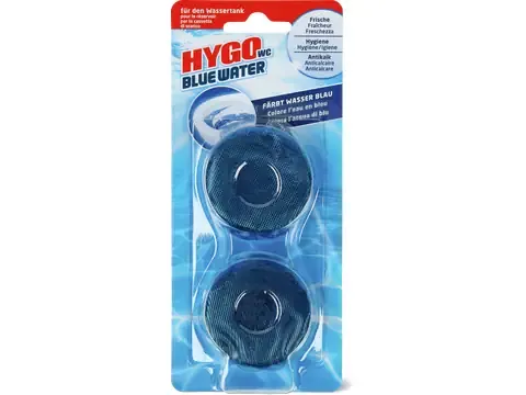 Hygo Blue Water · Pastilles WC pour le réservoir 2pces