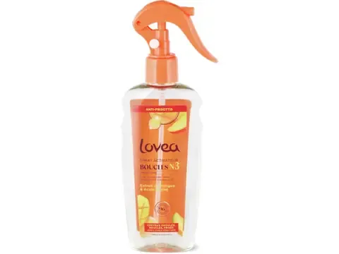 Lovea · Spray Curl Activator · Extrait de mangue et acide aminé 1 pièce