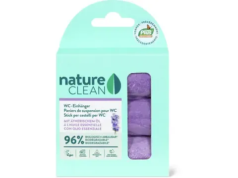 Nature Clean · Recharge pour boîtier à suspendre WC · Lavande, végétalien 3pces
