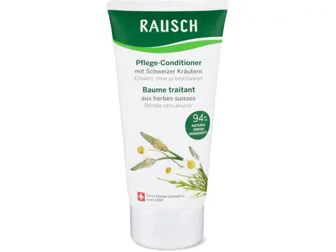 Rausch · Baume traitant aux herbes suisses · cheveux normaux 150ml