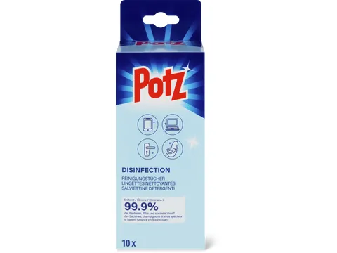 Potz · Lingettes désinfectantes 10pces