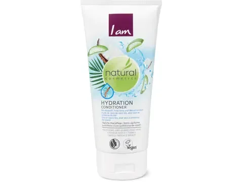I am natural cosmetics · Hydration Conditioner · cheveux secs et ternes 200ml
