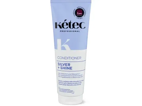 Kétec · Après-shampooing Silver &amp; Shine · cheveux gris, blancs ou décolorés 250ml