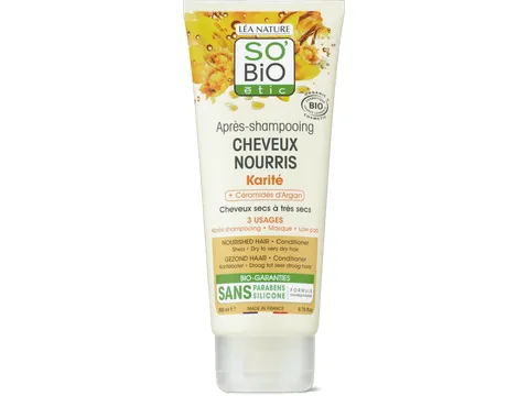 Sobio Etic · Après-shampooing traitant · Karité 200ml