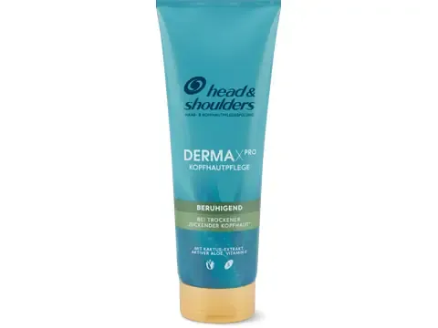 Head &amp; Shoulders Derma X Pro · Après-shampooing apaisant · cuir chevelu sec et irrité 220ml