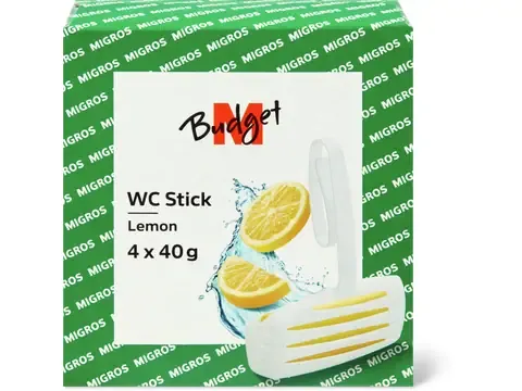 M-Budget · Boîtier à suspendre WC · Citron 4pces