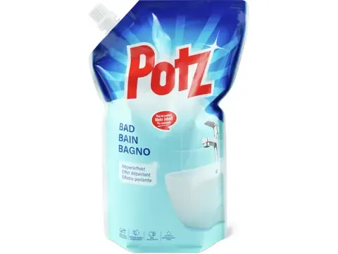 Potz · Nettoyant salle de bain · Effet déperlant 750ml