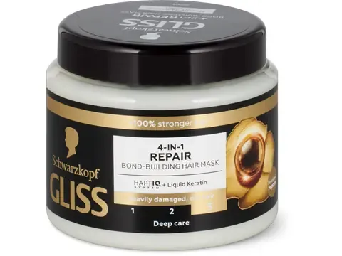 Gliss · Masque Ultimate Repair · cheveux très abîmés et secs 400 ml