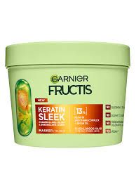 Fructis · Masque Keratin Sleek · cheveux frisés et secs 370ml