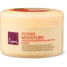 I am · Masque Intense Moisture · cheveux abîmés 250ml