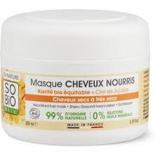 Sobio Etic · Masque capillaire nourrissant · Karité 200ml