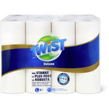 Twist · Deluxe · 4 épaisseurs 12pces