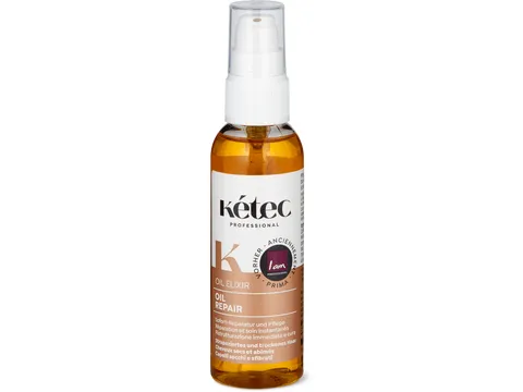 Kétec · Huile Oil Repair · Cheveux secs et abîmés 75 ml