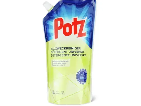 Potz · Détergent universel · Propreté sans traces 1l