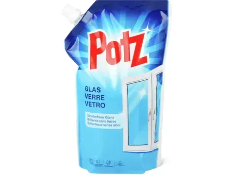 Potz · Nettoyant pour vitres · Brillance sans traces 750ml