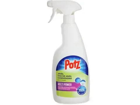 Potz · Détergent à l’eau de Javel 750ml