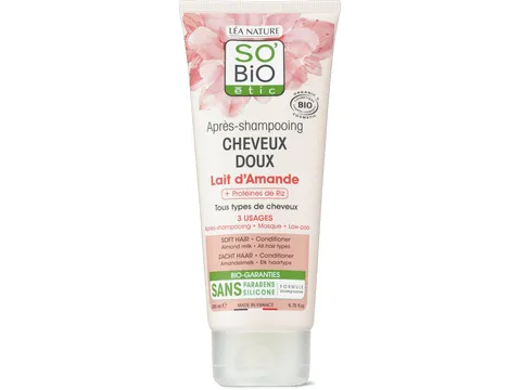 Sobio Etic · Conditionneur doux · Lait d’amande 200ml