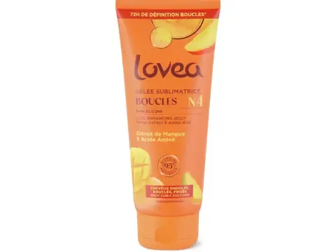 Lovea · Curl Enhancing Jelly · Extrait de mangue et acide aminé 1 pièce