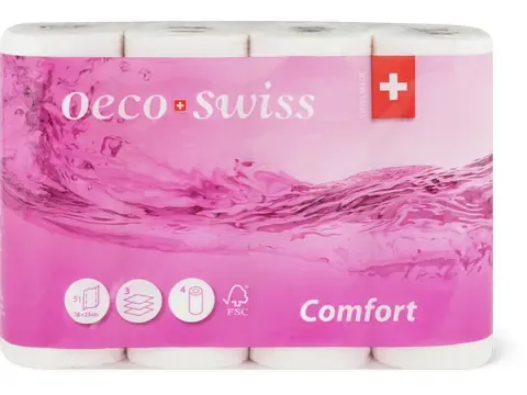 Oeco Swiss · Oeco Swiss Comfort · 3 épaisseurs 4pces