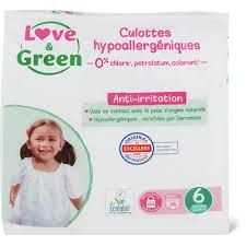 Love &amp; Green · Couches · Taille 4, 8-15 kg 32pce