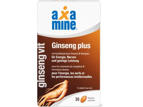 Axamine · Capsules Ginsengvit 30 pièces