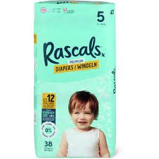 Rascals · Couches · Taille 5, 13-18 kg 38pce