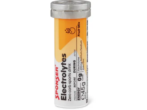Sponser · Energy &amp; Endurance · Electrolytes 45g