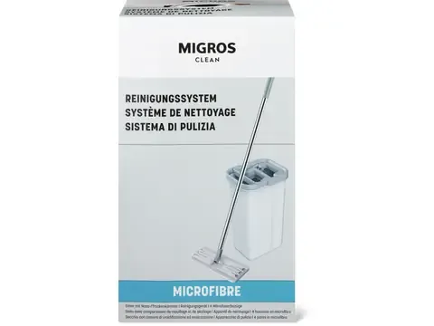 Système de nettoyage de sol · Appareil de nettoyage et 4 chiffons de rechange 1pce