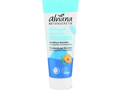 Alviana Naturkosmetik · Dentifrice Sensitive · végétalien 75ml