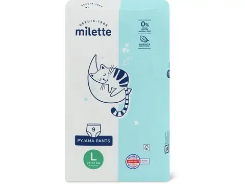 Milette · Pyjama pants · Taille 7, 8-15 ans, 27-57 kg 9pce