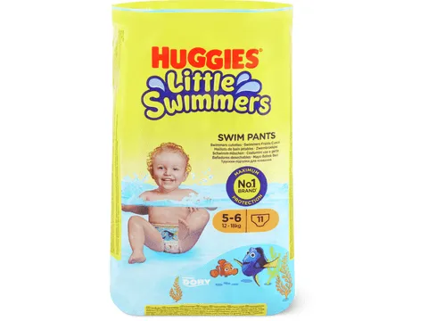 Huggies Little Swimmers · Swim Pants · Taille 5-6, 12-18 kg 11pce