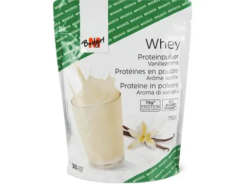 M-Budget · Whey Protein · Vanille 750g