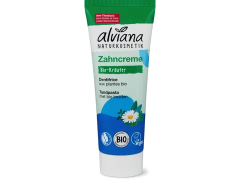 Alviana Naturkosmetik · Dentifrice · aux plantes, végétalien 75ml