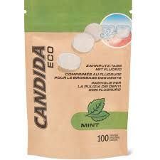 Candida Eco · Comprimés pour le brossage des dents 100pces