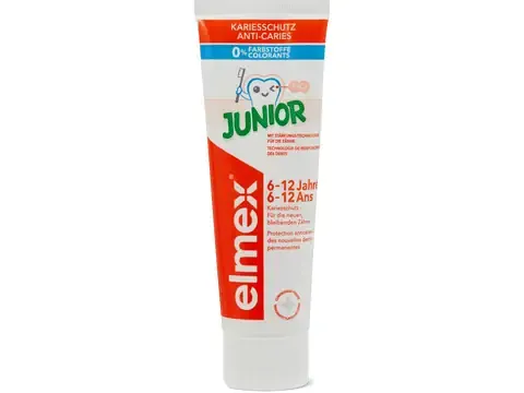 Elmex Kariesschutz · Dentifrice Junior · 6-12 ans 75ml