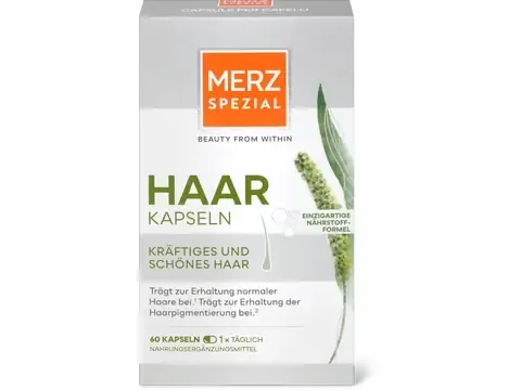 Merz · Gélules pour les cheveux 60 pièces