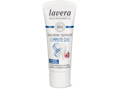 Lavera · Dentifrice sans fluor Complete Care · Format de voyage, végétalien 20ml